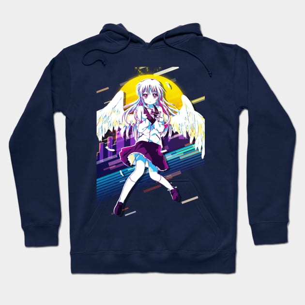 Angel Hoodie by 80sRetro